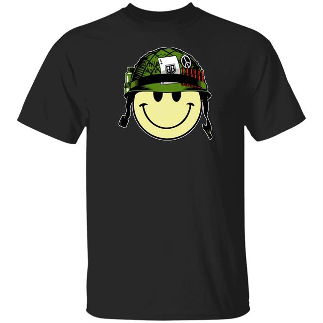 Mike B Roman Atwood Smiley Shirt Bunker Branding Smile More Merch
