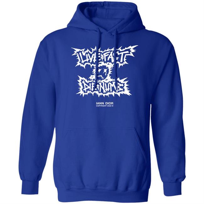 Live Fast Die Numb Vintage Shirt Iann Dior Merch