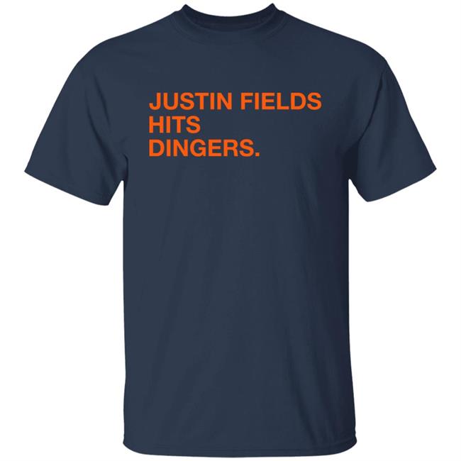 Obvious Shirts Justin Fields Hits Dingers Shirt