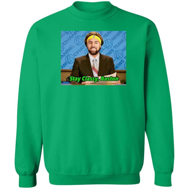 Klay Thompson Stay Classy Boston Shirt Tony Clements