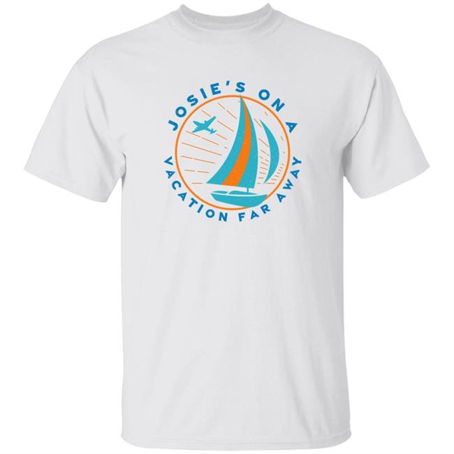 Super 70S Sports Store Kellie Noszka Josie's On A Vacation Far Away Shirt