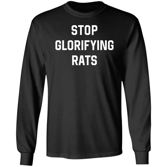 Paigeamaze Stop Glorifying Rats T Shirt