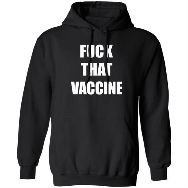 Maj Toure Black Guns Matter Merchandise Fuck That Vaccine Black Tee Shirt