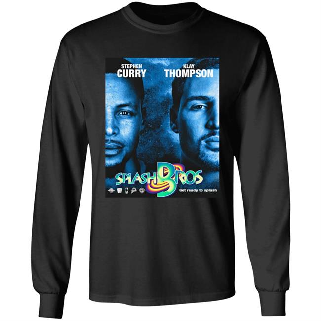 Chris Montano Splash Jam Stephen Curry And Klay Thompson Splash Bros Get Ready To Splash T Shirt