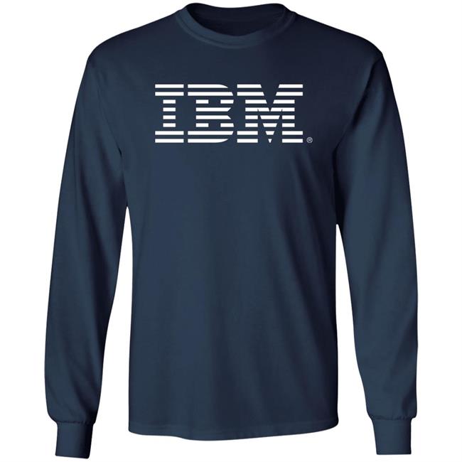 Ibm Logo T Shirt Navy Dad Feels Dad Feels Ibm Logo T Shirt Navy