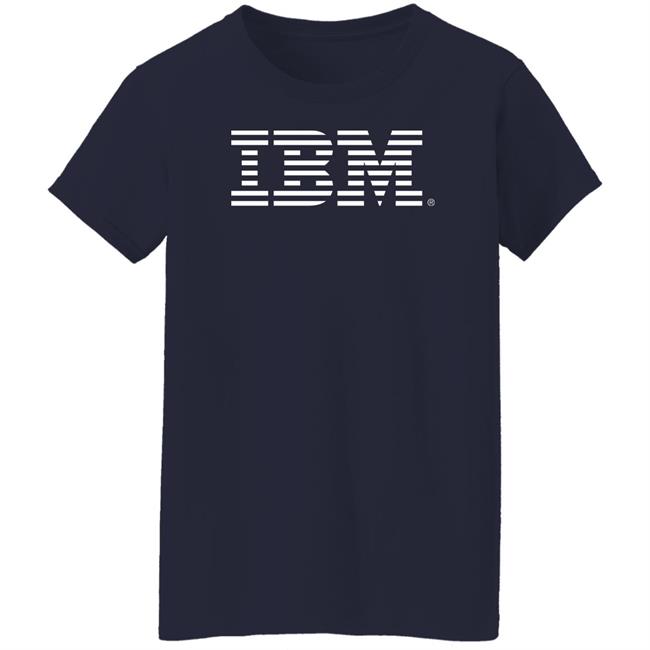 Ibm Logo T Shirt Navy Dad Feels Ibm Logo T Shirt Navy Dad Feels