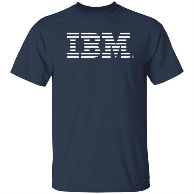 Ibm Logo T Shirt Navy Dad Feels Dad Feels Ibm Logo T Shirt Navy