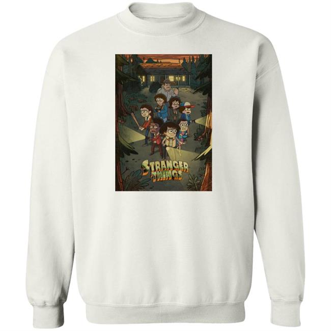 Stranger Things Brasil Maik Check Stranger Things X Gravity Falls Shirt