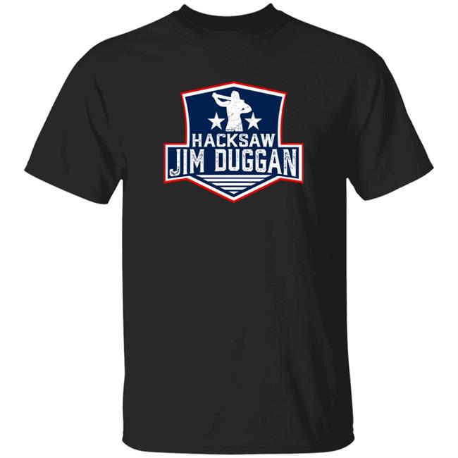 Hacksaw Jim Duggan Merch Hacksaw Jim Duggan Logo T Shirt