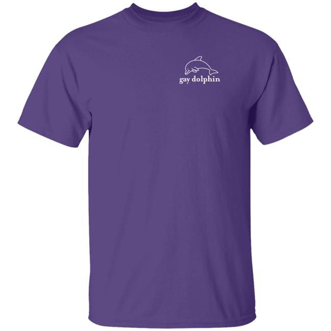 Gay Dolphin Myrtle Beach T-Shirt Jeff Heimbrock Nhung - Gay Dolphin Myrtle Beach T-Shirt Jeff Heimbrock