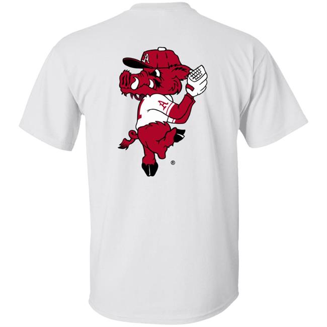 Arkansas Razorbacks Store Pitching Ribby Comfort Shirt Arkansas Razorbacks Store Pitching Ribby Comfort Shirt