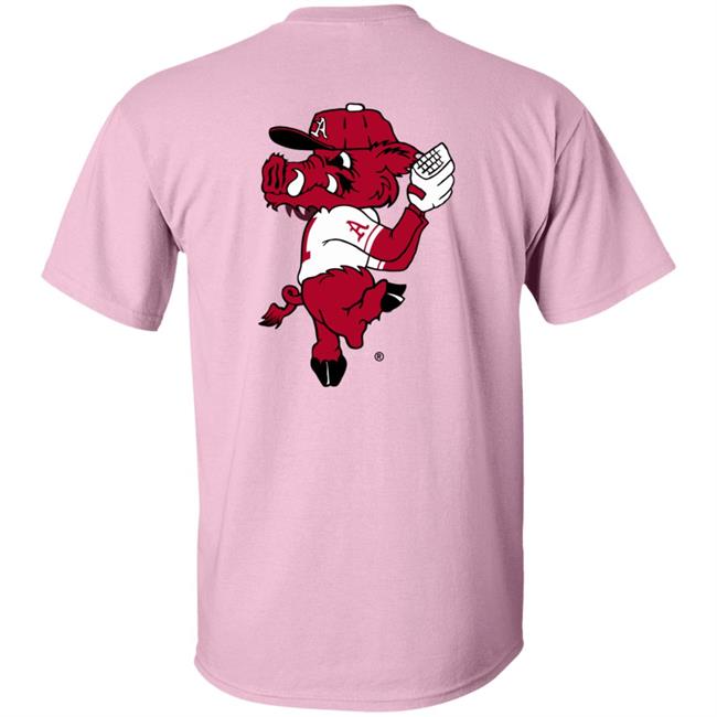 Arkansas Razorbacks Store Pitching Ribby Comfort Shirt Arkansas Razorbacks Store Pitching Ribby Comfort Shirt