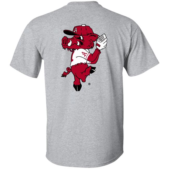 Arkansas Razorbacks Store Pitching Ribby Comfort Shirt Arkansas Razorbacks Store Pitching Ribby Comfort Shirt