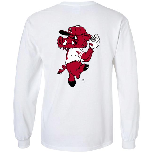 Arkansas Razorbacks Store Pitching Ribby Comfort Shirt Arkansas Razorbacks Store Pitching Ribby Comfort Shirt