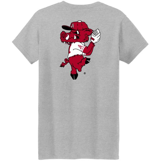Arkansas Razorbacks Store Pitching Ribby Comfort Shirt Arkansas Razorbacks Store Pitching Ribby Comfort Shirt