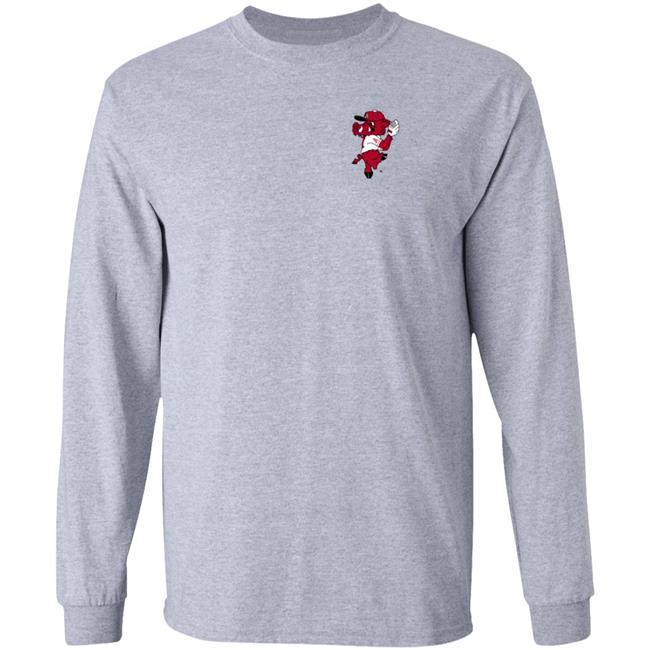 Arkansas Razorbacks Store Pitching Ribby Comfort Shirt Nhung - Arkansas Razorbacks Store Pitching Ribby Comfort Shirt