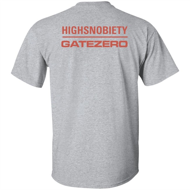 Highsnobiety Shop Highsnobiety Gatezero Logo Shirt White Highsnobiety Shop Highsnobiety Gatezero Logo Shirt White