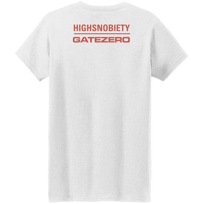 Highsnobiety Shop Highsnobiety Gatezero Logo Shirt White Highsnobiety Shop Highsnobiety Gatezero Logo Shirt White