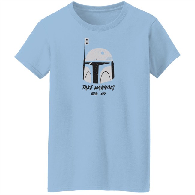 Carolina Hurricanes Spinzo Star Wars Night Take Warning Shirt Carolina Hurricanes Spinzo Star Wars Night Take Warning Shirt