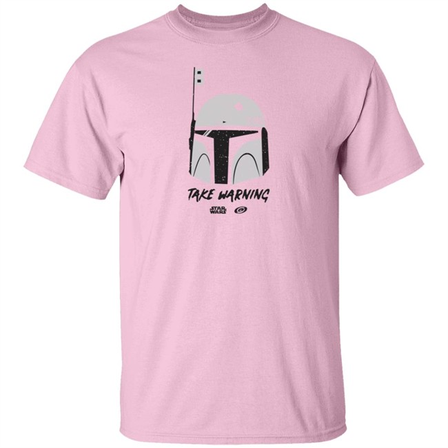 Carolina Hurricanes Spinzo Star Wars Night Take Warning Shirt Carolina Hurricanes Spinzo Star Wars Night Take Warning Shirt