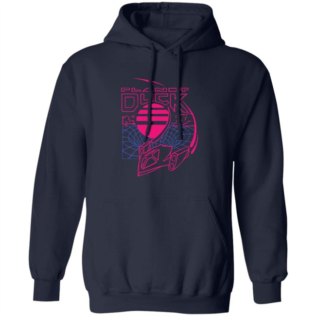 Quackity Shop Merch Planet Duck Neon Time Travel T Shirt Quackity Shop Merch Planet Duck Neon Time Travel T Shirt