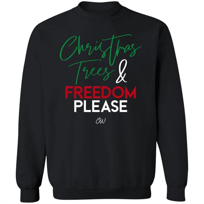 Christian Walker Merch Christmas Trees And Freedom Please T Shirt Christian Walker Merch Christmas Trees And Freedom Please T Shirt