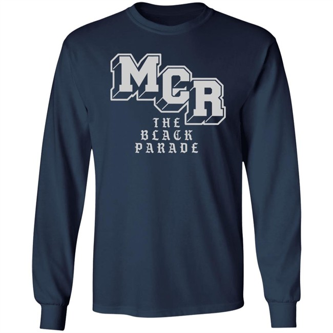 Mcr Merch My Chemical Romance Block Parade Text T Shirt The Black Parade Mcr Merch My Chemical Romance Block Parade Text T Shirt The Black Parade