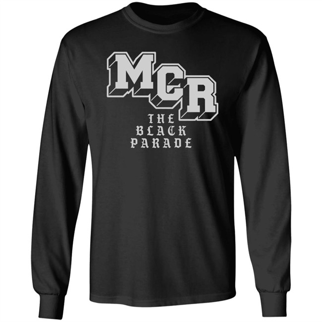 Mcr Merch My Chemical Romance Block Parade Text T Shirt The Black Parade Mcr Merch My Chemical Romance Block Parade Text T Shirt The Black Parade
