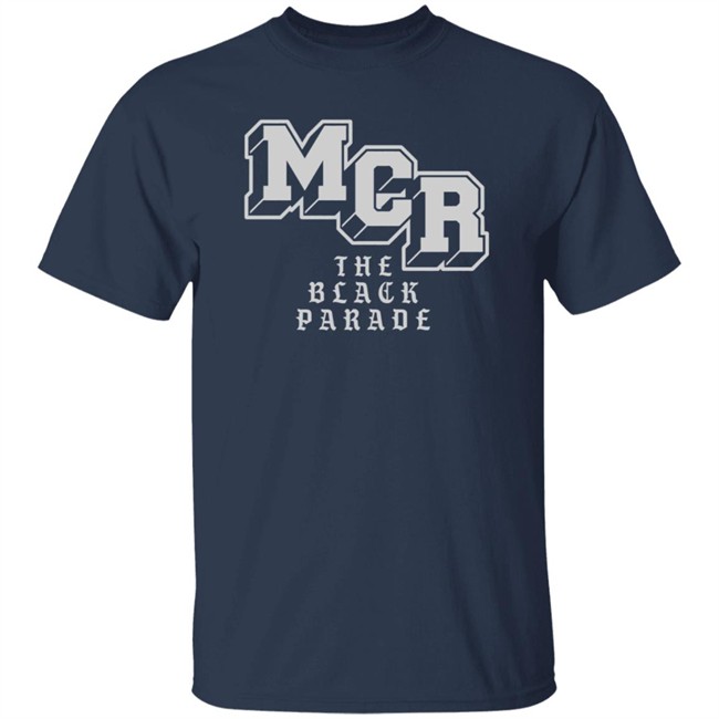 Mcr Merch My Chemical Romance Block Parade Text T Shirt The Black Parade Mcr Merch My Chemical Romance Block Parade Text T Shirt The Black Parade