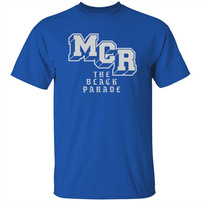 Mcr Merch My Chemical Romance Block Parade Text T Shirt The Black Parade Mcr Merch My Chemical Romance Block Parade Text T Shirt The Black Parade
