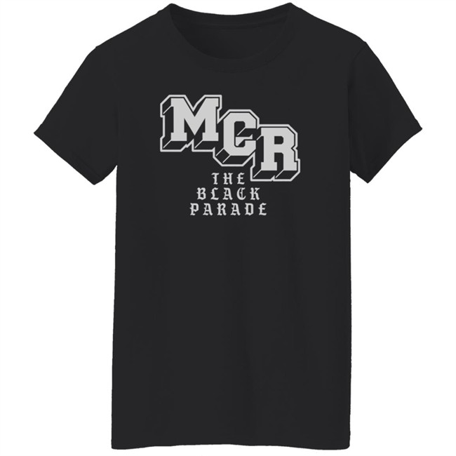 Mcr Merch My Chemical Romance Block Parade Text T Shirt The Black Parade Mcr Merch My Chemical Romance Block Parade Text T Shirt The Black Parade
