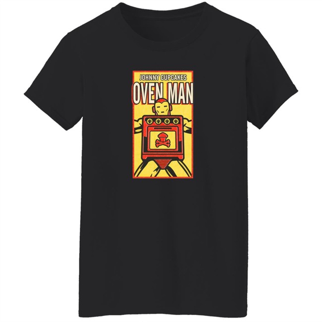 Johnny Cupcakes Store Merch Oven Man T Shirt Johnny Cupcakes Store Merch Oven Man T Shirt