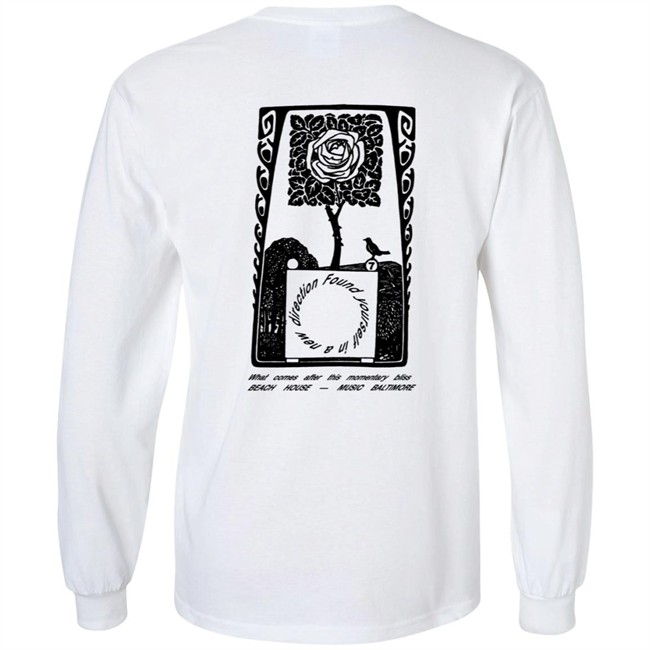 Beach House Baltimore Merch Beach House White Rose Shirt Beach House Baltimore Merch Beach House White Rose Shirt