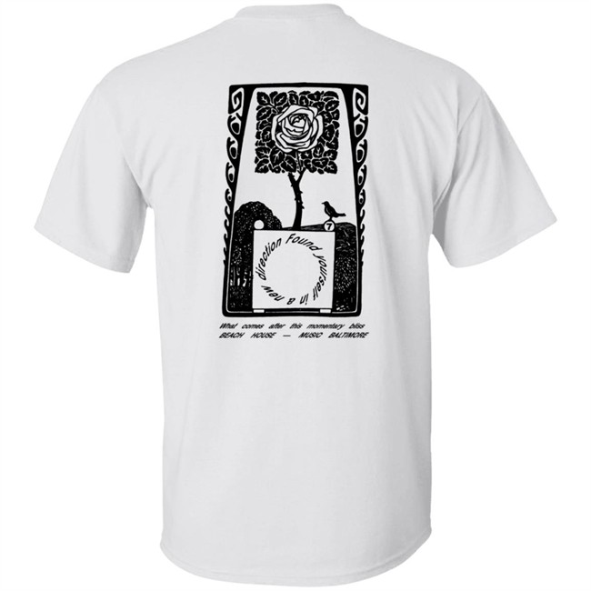 Beach House Baltimore Merch Beach House White Rose Shirt Beach House Baltimore Merch Beach House White Rose Shirt
