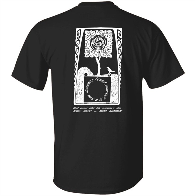 Beach House Baltimore Merch Beach House Black Rose Shirt Beach House Baltimore Merch Beach House Black Rose Shirt