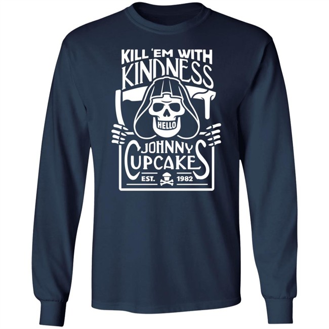 Shop Johnny Cupcakes Merchandise Store Kill 'Em With Kindness Shirt Shop Johnny Cupcakes Merchandise Store Kill 'Em With Kindness Shirt