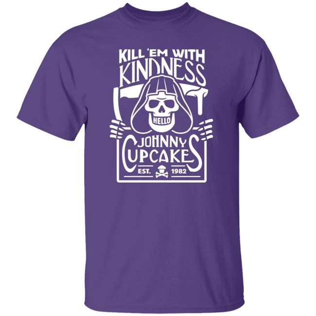 Shop Johnny Cupcakes Merchandise Store Kill 'Em With Kindness Shirt Shop Johnny Cupcakes Merchandise Store Kill 'Em With Kindness Shirt