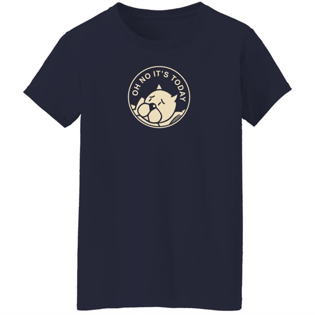 Chris Onstad Official Achewood Art Shop Oh No It's Today T Shirt Chris Onstad Official Achewood Art Shop Oh No It's Today T Shirt