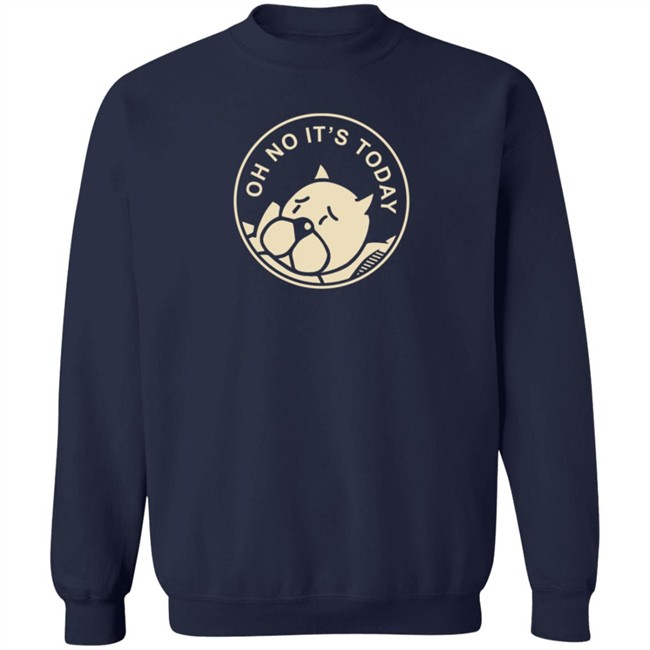 Chris Onstad Official Achewood Art Shop Oh No It's Today T Shirt Chris Onstad Official Achewood Art Shop Oh No It's Today T Shirt