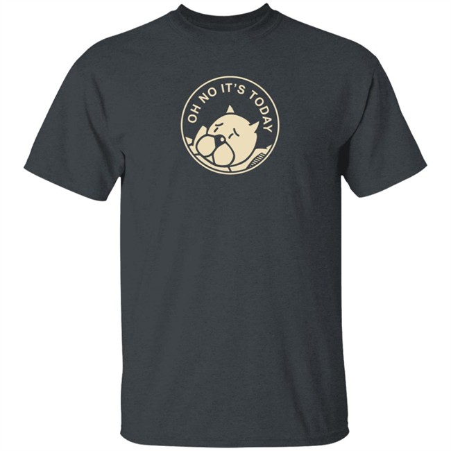 Chris Onstad Official Achewood Art Shop Oh No It's Today T Shirt Chris Onstad Official Achewood Art Shop Oh No It's Today T Shirt