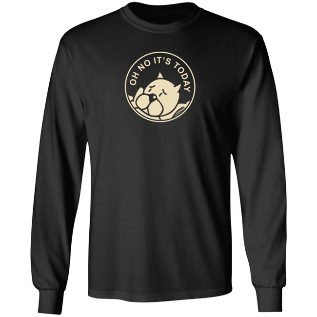 Chris Onstad Official Achewood Art Shop Oh No It's Today T Shirt Chris Onstad Official Achewood Art Shop Oh No It's Today T Shirt