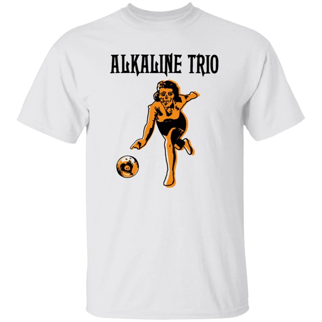 Alkaline Trio Merch Bowling Tee Shirt Alkaline Trio Merch Bowling Tee Shirt