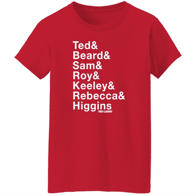 Afc Richmond Merch Ted Lasso Ted Beard Sam Roy Keeley Rebecca Higgins Shirt Ted Lasso Names Adult Shirt Afc Richmond Merch Ted Lasso Ted Beard Sam Roy Keeley Rebecca Higgins Shirt Ted Lasso Names Adult Shirt