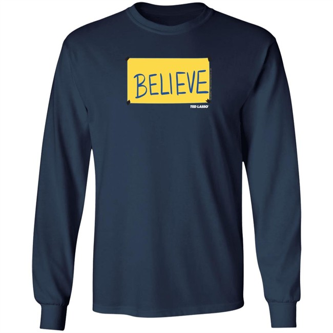 Afc Richmond Merch Ted Lasso Believe Sign Shirt Afc Richmond Merch Ted Lasso Believe Sign Shirt