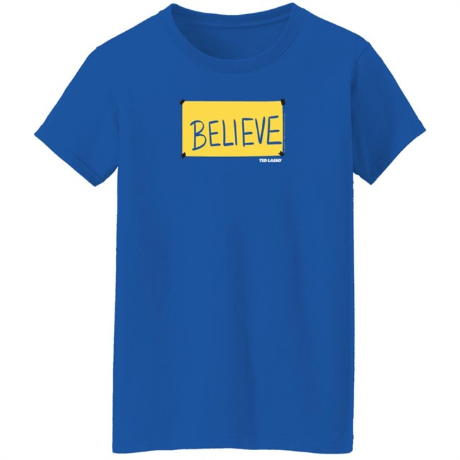 Afc Richmond Merch Ted Lasso Believe Sign Shirt Afc Richmond Merch Ted Lasso Believe Sign Shirt