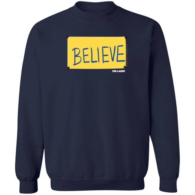 Afc Richmond Merch Ted Lasso Believe Sign Shirt Afc Richmond Merch Ted Lasso Believe Sign Shirt