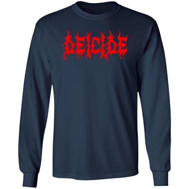 Opeth Merch Deicide Logo Hoodie Opeth Merch Deicide Logo Hoodie