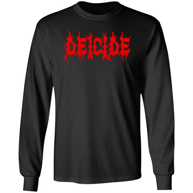 Opeth Merch Deicide Logo Hoodie Opeth Merch Deicide Logo Hoodie