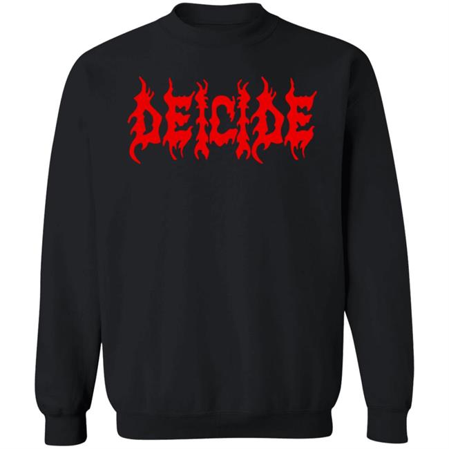 Opeth Merch Deicide Logo Hoodie Opeth Merch Deicide Logo Hoodie
