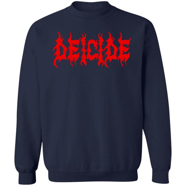 Opeth Merch Deicide Logo Hoodie Opeth Merch Deicide Logo Hoodie